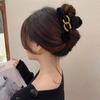 Derossi Twist Winter Fake Fur Updo Hair Clip