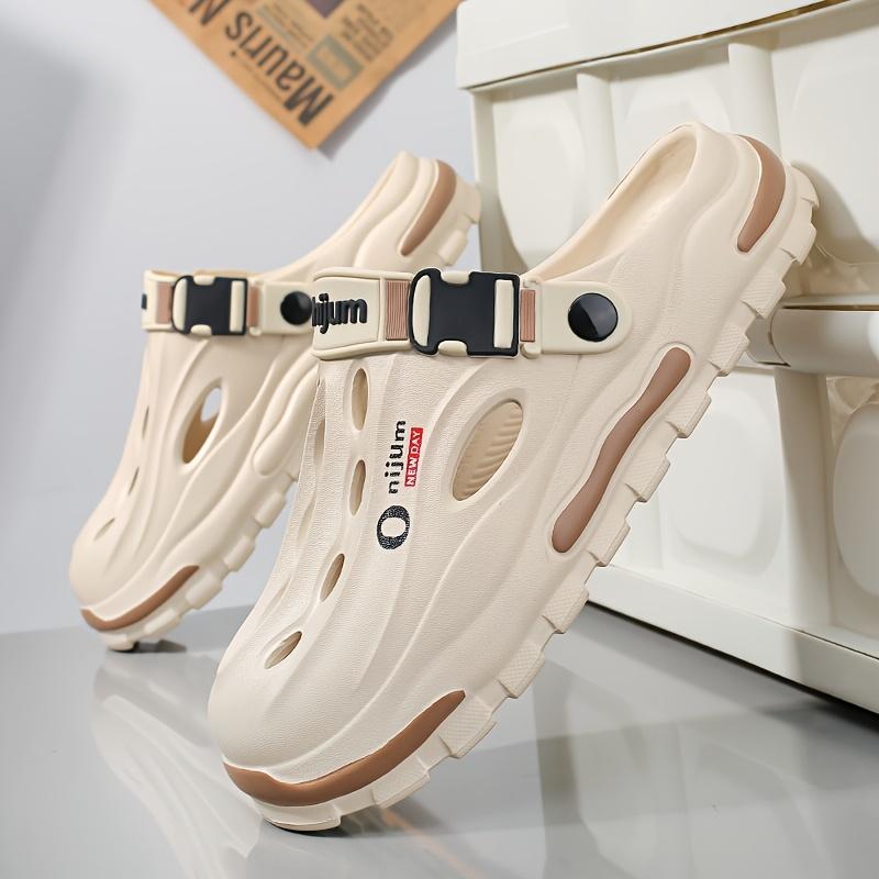 Thick-soled Non-slip Clogs for Men and Women, Versatile Summer Sandals for Both Indoor and Outdoor Wear, Slip-on Casual Style, Women Shoes