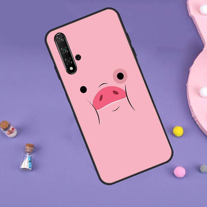 Cartoon Pig For Huawei Nova 11i 12i 8i 7i 3i 9 10 SE Y60 Y61 Y70 Y72 Y73 Y90 Y91 P20 P30 P40 Lite Case