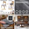 Dining Room Chair Protector Slipcovers Set of 4/8 Stretch Removable Washable Seat Cover for Kitchen Home Decoration Chair Cover