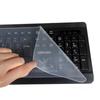 44.5x13.8cm Silicone Keyboard Protector Cover Skin for Computer Desktop Keyboards for 19'' 21.5'' 22.1'' 23'' 24'' 27'' 29''