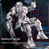 13-Joint Articulated Mecha Figure: 3D Toy Armor for Kids' Creative Assembly