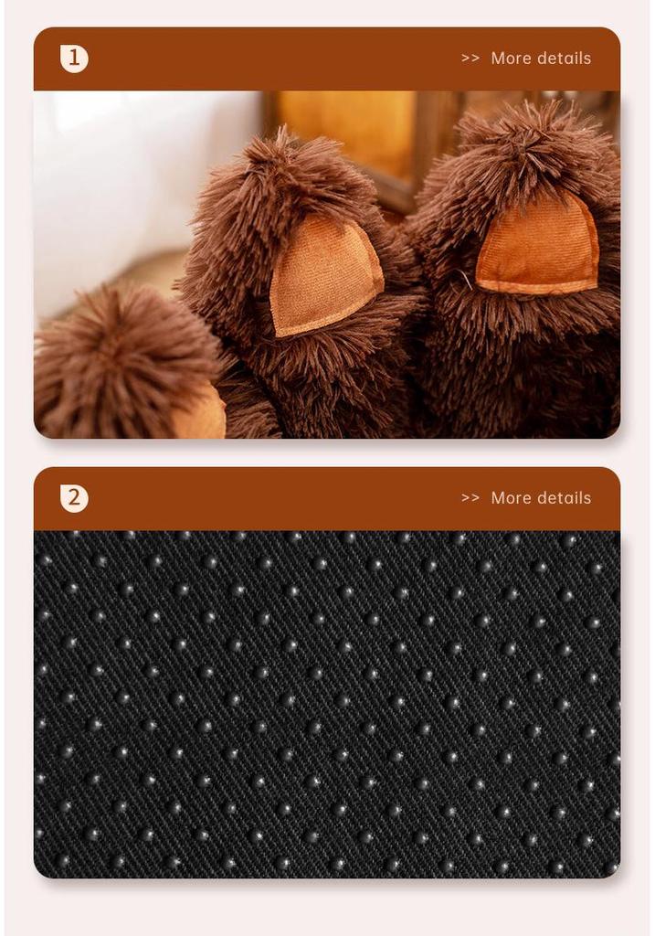 All-Season Plush Dog and Cat Nest - Cozy, Fun, and Thickened Pet Bed