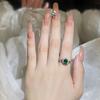 European and American Rings for Women Emerald Rings for Women Diamonds
