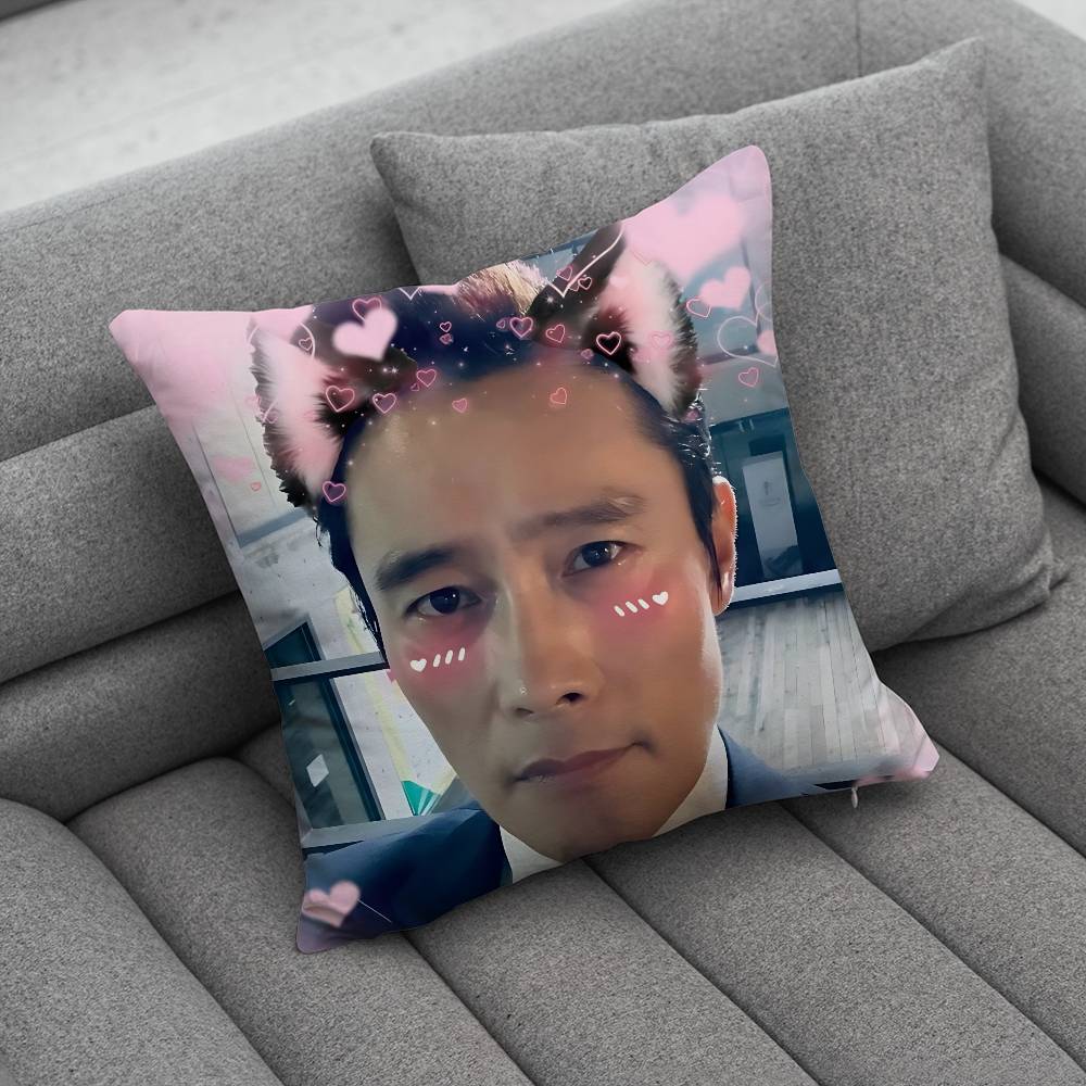 LLee Byung Hun Rosa Schleife Kissenbezug Kissenbezug Zuhause Sofakissen Autokissen Kissenbezug Büro Kissenhülle Kissen
