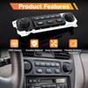599-268 Heater Climate Control Module A/C Control Panel Compatible with 1998-2000 Honda Accord, 1998-2004 Honda Odyssey, Replaces 599-268,