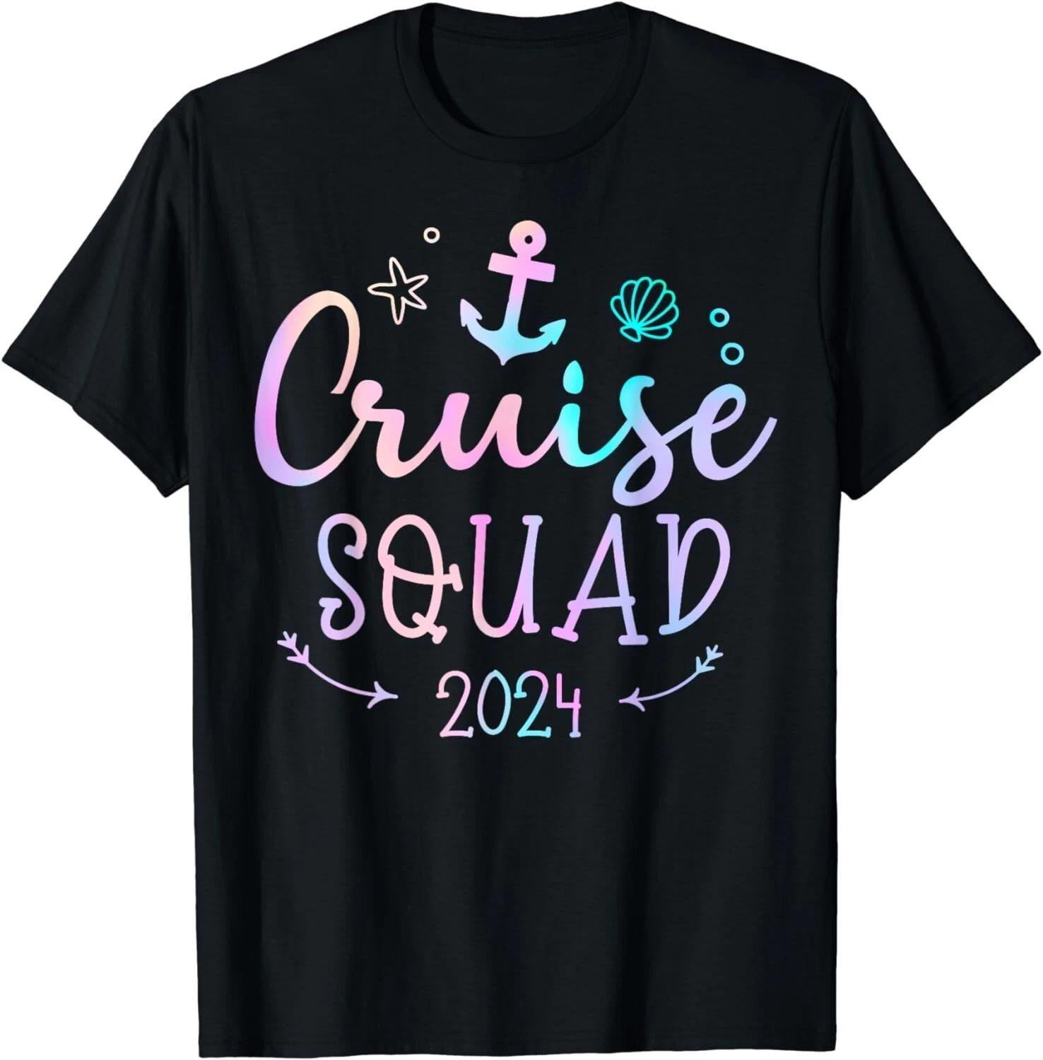 

Cruise Squad 2024 Matching Family Group With Anchor Gift Unisex T-Shirt 3XL