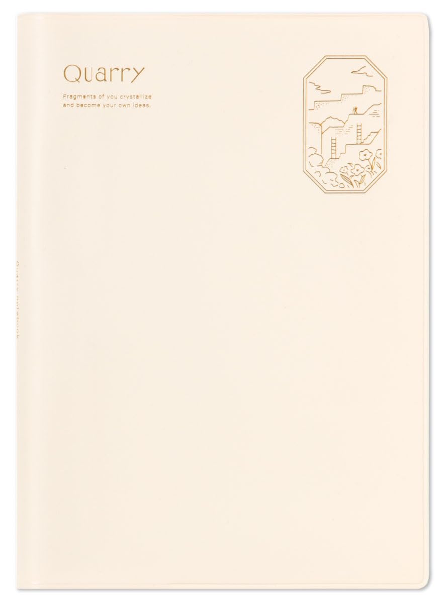 

Iroha Publishing Quarry Notebook B6 [Ivory] GQB6-01
