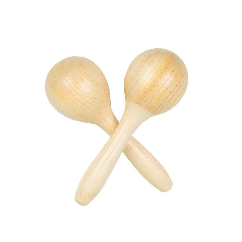 Orff Children's Wooden Shaker: Early Education Sand Ball for Kindergarten Performance & Handbell Accompaniment