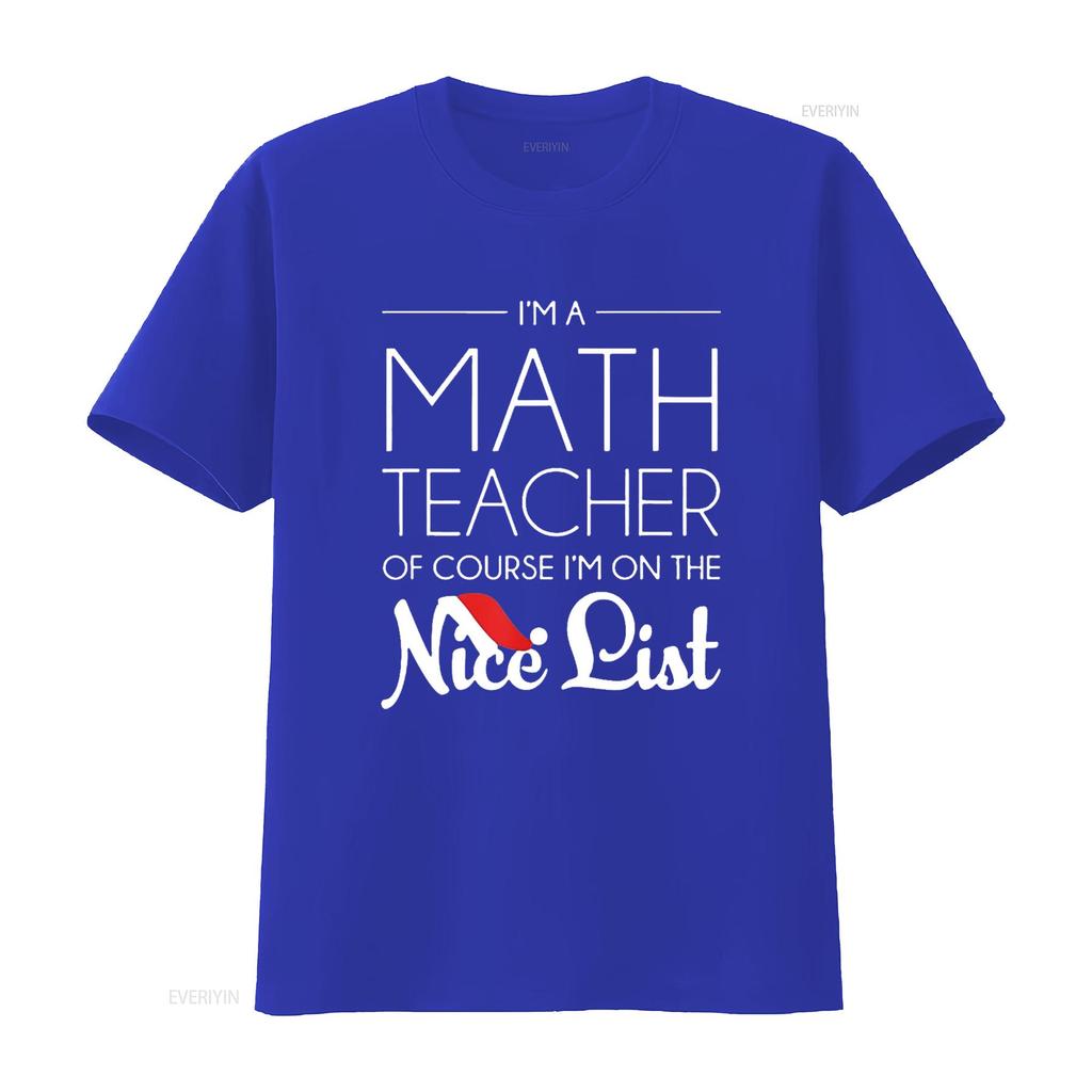 Mens Math Teacher Christmas T Shirt Funny Holiday Black 2X Large Vintage Washed Breathable Soft Stretched Homme Casual