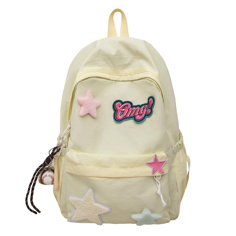 Women's Backpack Cartoon Star Backpack Student Schoolbag