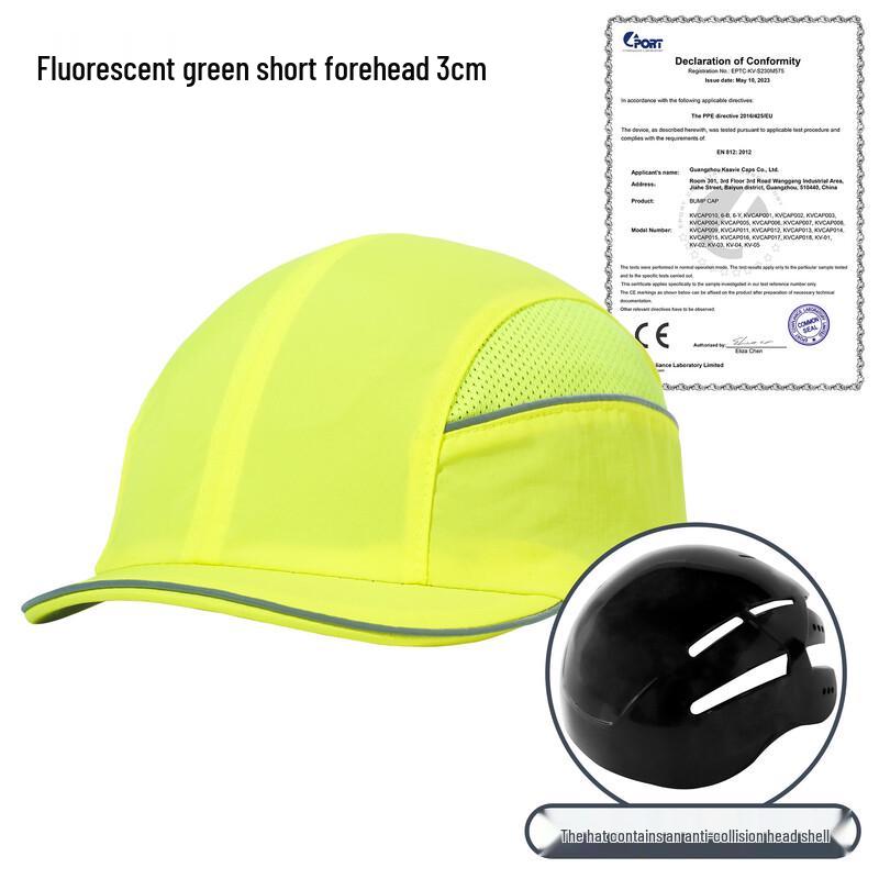 JingJingRS Lightweight Industrial Safety Baseball Cap
