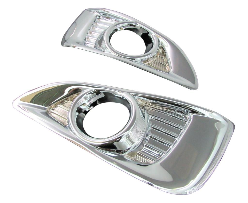 BRIGHTZ Chrome Fog Light Covers Type B for Solio MA15S MA A15 (Late Model) [FOG-COV-127] MA15, (Part Number 1519068)