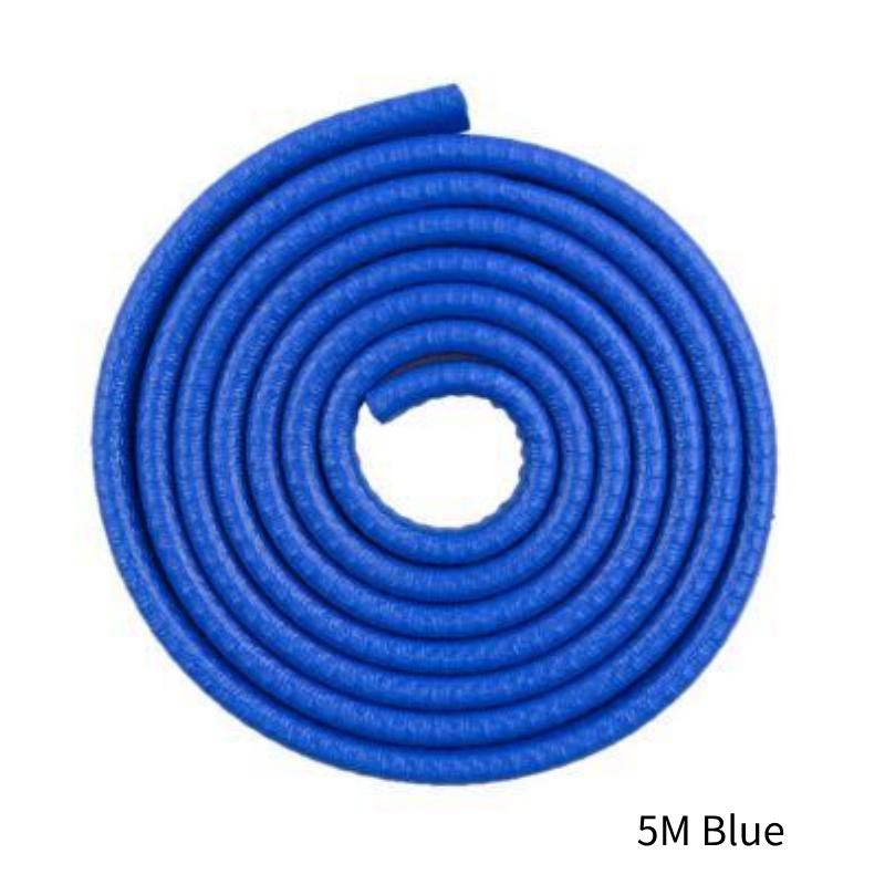 

Противоударная полоса для двери автомобиля со стальным диском, накладка на бампер, защита от царапин по краю, защита от царапин, уплотнительная защита перегородки 5M Blue