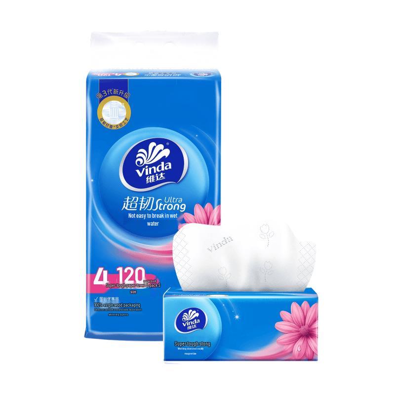 Vinda Ultra-Tough 3-Ply Facial Tissues