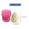 Pinecone Shaped Candle Silicones Molds for Gypsum Decorations Epoxy Resin Casting Craft Project