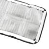 2 Stück Wohnmobil-Fensterabdeckung Sonnenschutz UV-Schutz Oxford-Gewebe Aluminiumfolie 16x 24,4 Zoll Wohnmobil-Fensterabdeckungen für Wohnmobiltüren Fenster