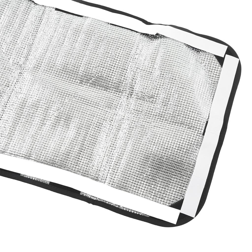 2 Stück Wohnmobil-Fensterabdeckung Sonnenschutz UV-Schutz Oxford-Gewebe Aluminiumfolie 16x 24,4 Zoll Wohnmobil-Fensterabdeckungen für Wohnmobiltüren Fenster