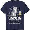 Cat Chemistry Humor Science Teacher Gift for Cat Mom Dad TShirt Funny Chemist Lover Graphic Outfit Saying Tee Short Sleeve Tops