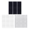 Set of 12 Self Adhesive Acoustics Foam Panels Square Soundproof Wall Panels Suitable for Recordings Studios Bedroom