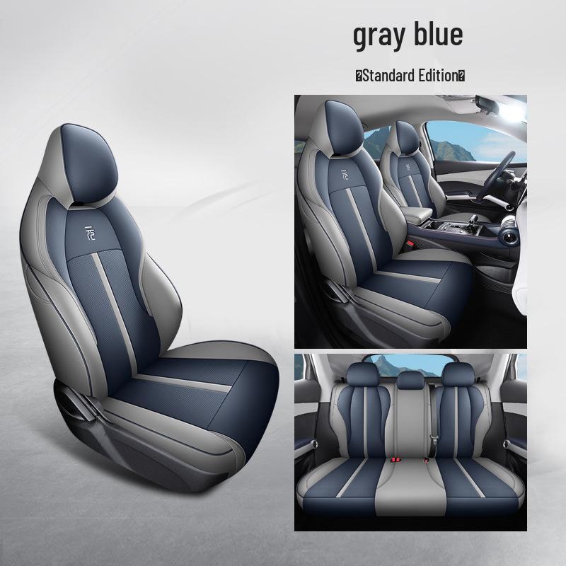 BYD PLUS 5-Seat Full Leather Car Seat Cushion for All Seasons