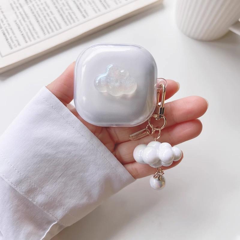 For Anker Soundcore R50i /P20i / R50i NC K20i C30i P30i P40i Cute Love/angel Pendant Transparent Silicone Earphone Cover