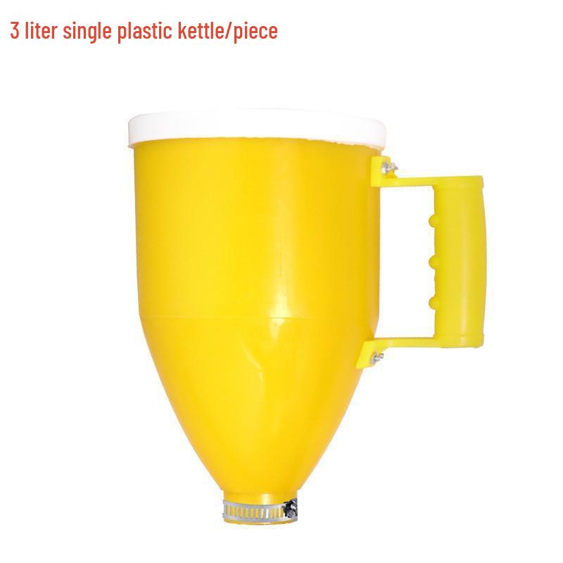 Elastic Texture King 3L Red Spray Gun for Exterior Wall Paint and Cement Mortar