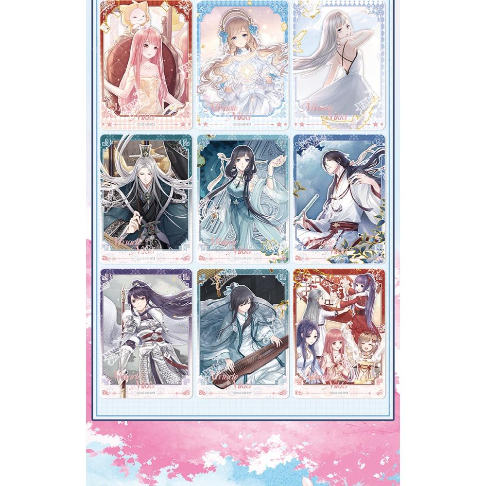 Neue Originale Miracle Nikki Sammlungskarten Anziehspiel Klassische Chinesische Westliche Hochzeit Traumhafte Liebeskarten Geschenke für Fans
