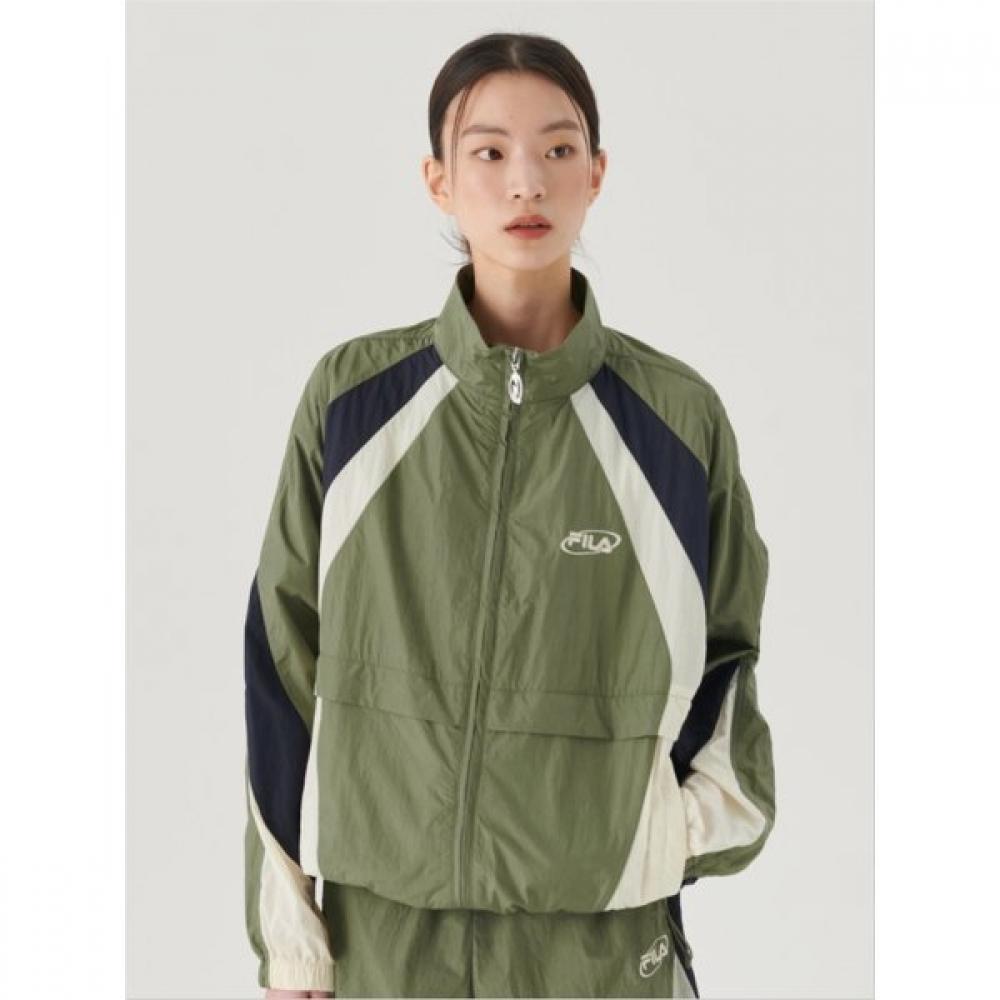 Fila Crinkle Half Layer Color Block Ventilation Windbreaker Fs2jkg2104x