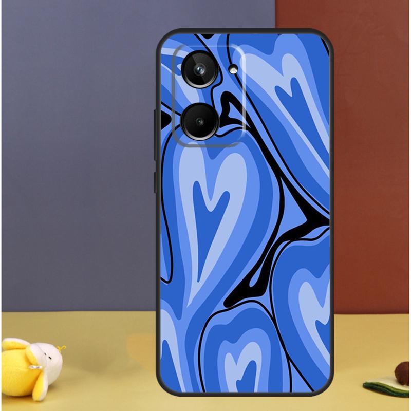 

Brown Purple Hearts Swirl Pattern For Realme 15 10 11 12 13 14 Pro Plus C65 C67 C63 C61 C55 C51 C53 C35 C75 GT6 GT7 Pro Case Realme C63 4G