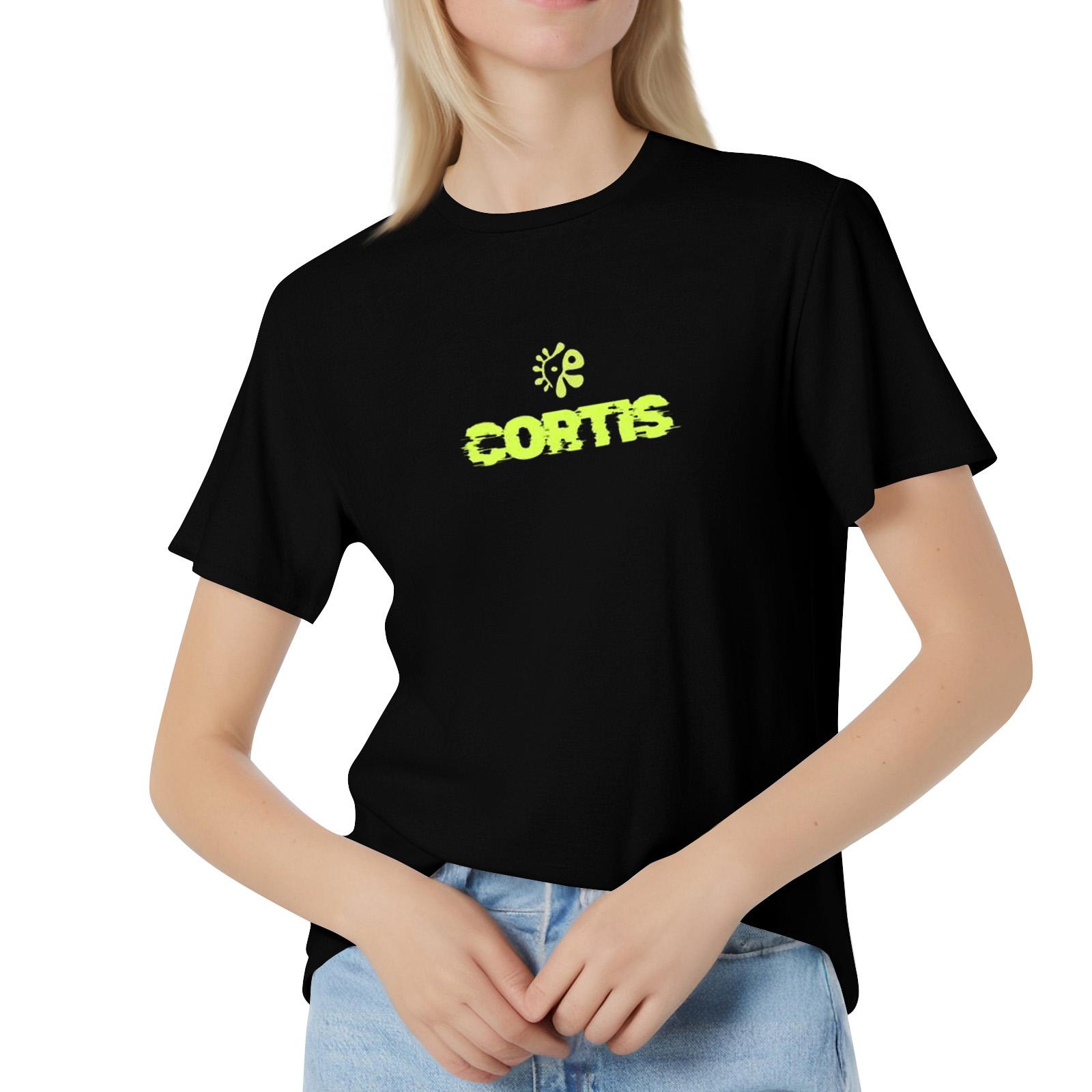 

Минималистичная футболка с воротником, который не деформируется, сочетающая комфорт и повседневный стиль XL чёрный