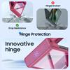 For Motorola Razr Ultra 2025 / Razr Ultra 2026 Magnetic Power,Slim Design,Screen Protector,Hinge Protection,Matte Shockproof Phone Case-Rose Red