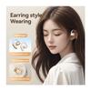 Black M62 Wireless Bluetooth Headset Digital Display Noise Cancelling Surround Stereo OWS Sports Earphone for Travel Business
