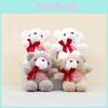 Adorable Plush Teddy Bear Keychain Cute Animal Accessory For Bags And Keys