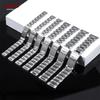 12 14 16 18 20 22 24mm Bracelets Stainless Steel Watch Band Universal Men Strap Folding Buckle Wristband Strap Watch Accessories