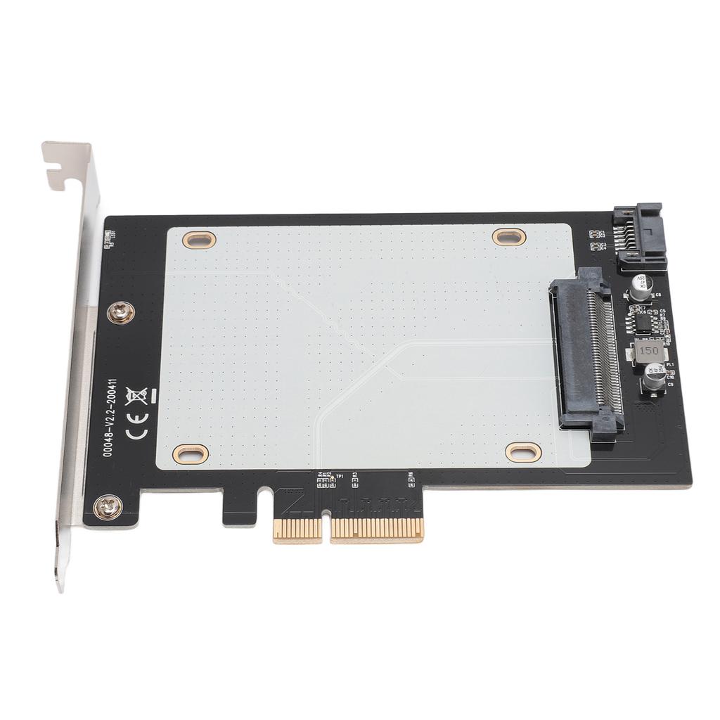 PCIE To U.2 Adapter Card PCIE3.0 X4 To SATA Adapter Card Hard Disk Adapter Card for 2.5 Inch U.2