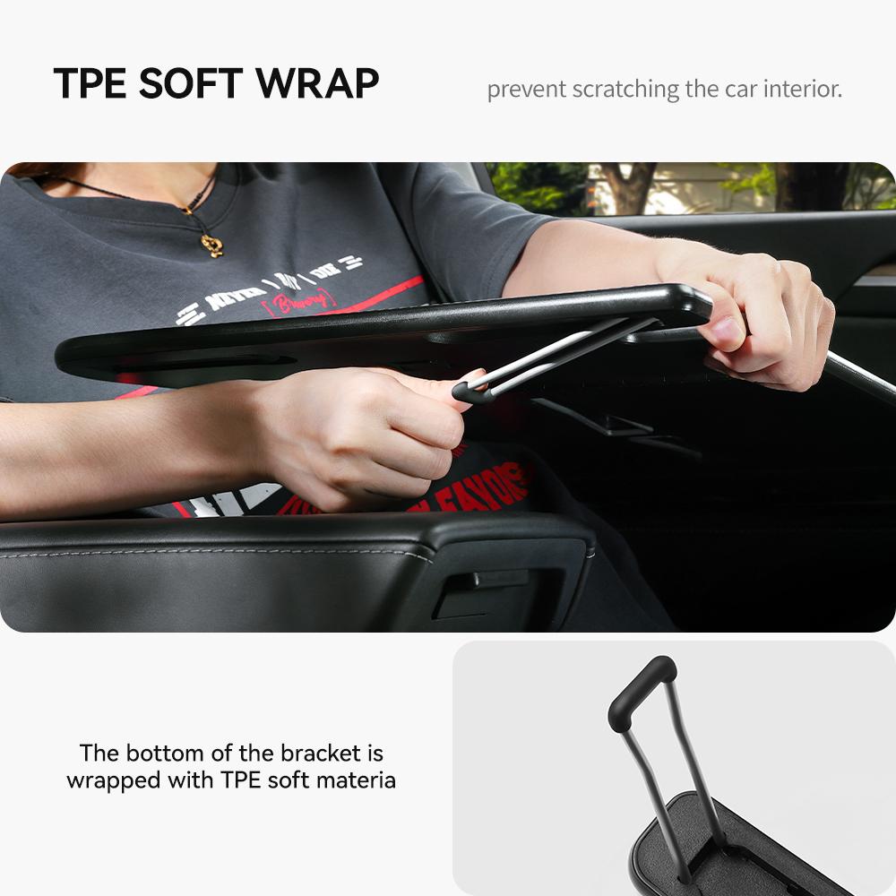 YZ Table Desk For Tesla Model 3 2025 Car Steering Wheel Laptop Tray Food Desk Portable Office Table for Tesla Model3 2025 ModelY