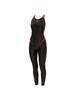 Speedo Flex Sigma New Comfort Wrap Long John Fitness Size M Swimsuit, Black/Wild Cherry,