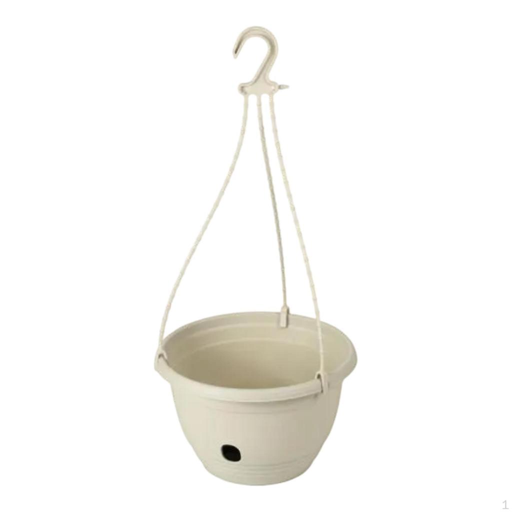 Watering Flower Planter Hanging Modern Design Chlorophytum Pot Plant Double for