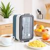 Japanese Style Double Layer Lunch Box Leak Proof Sealed Reusable Bento Box for Picnic Travel Office School
