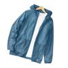 Men's Summer Thin Ice-feeling Ultra-light and Breathable Ice Silk Large Size Men's Fishing Skin Clothing Loose Hooded Jacket Clothing