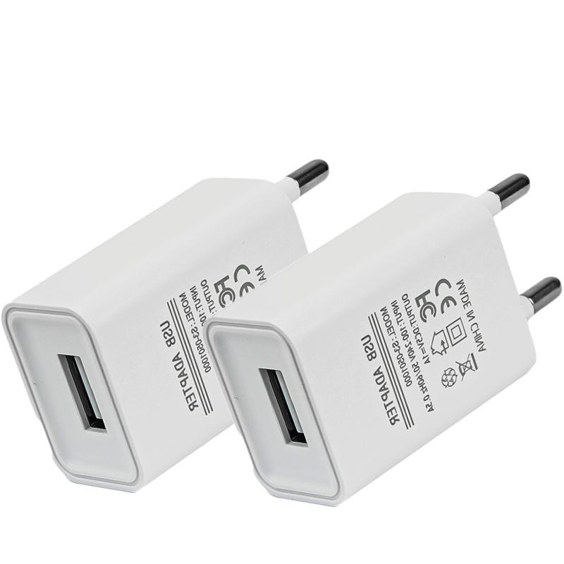 5/1Pcs Universal 5V 1A EU Plug USB Wall Phone Charger Charger Power Adapter For iPhone iPad Samsung Xiaomi Redmi Google