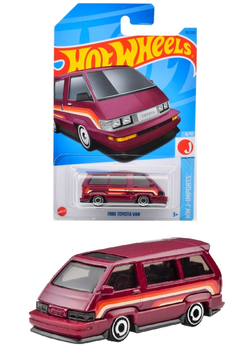 Hot Wheels Basic Car Toyota Van 1986
