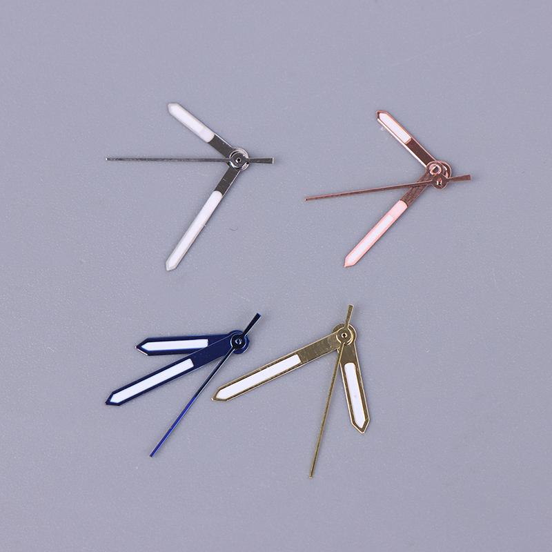 1 Satz Uhrenzubehör Quarzwerk Vx12 Vx32 Vx43 Uhrzeiger Herren Leuchtend 3 Zeiger Stunde Minute Sekunde Drei Zeiger