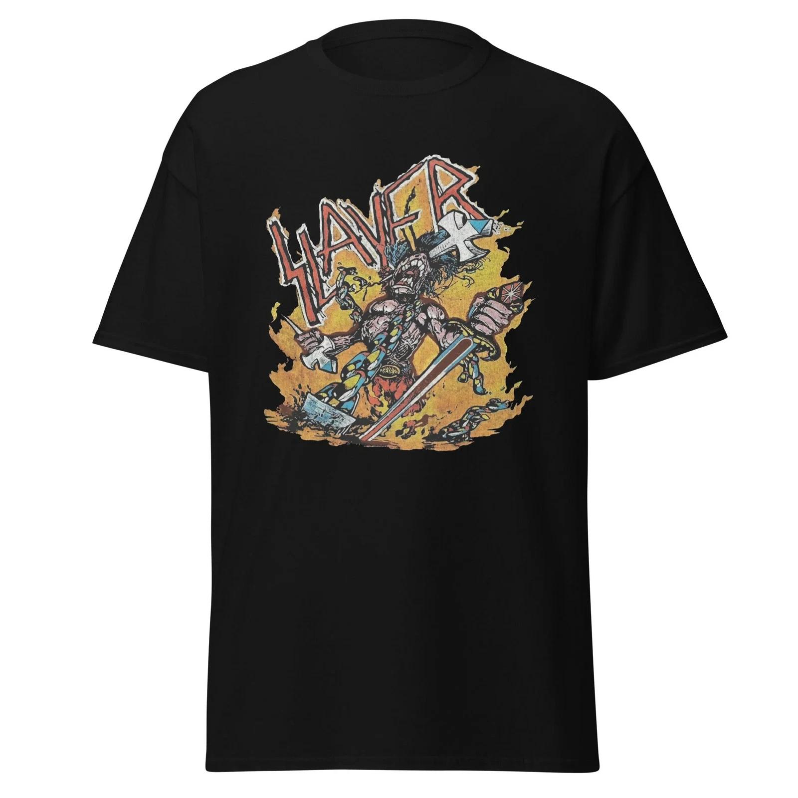 Slayer - Slain By The Sword Jumbo Print T Shirt XXL