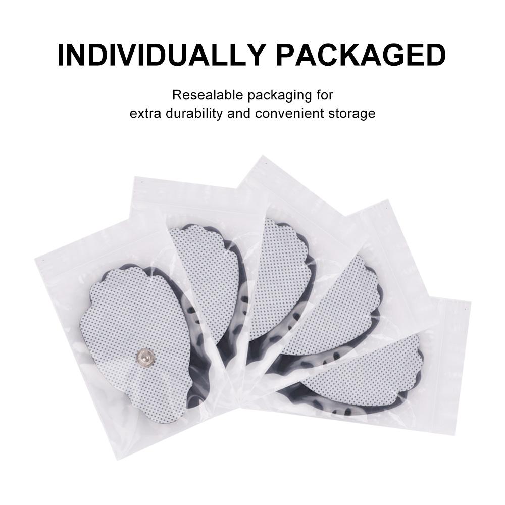 4.6x6.2cm Self Adhesive Electrode Pads Patch for Electric Tens Pulse Digital Acupuncture Therapy Massager Slimming Massage Patch