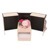 Preserved Flower Gift Box Eternal Artificial Flower Jewelry Gift Box for Women Mom Girlfriend Ring Necklace