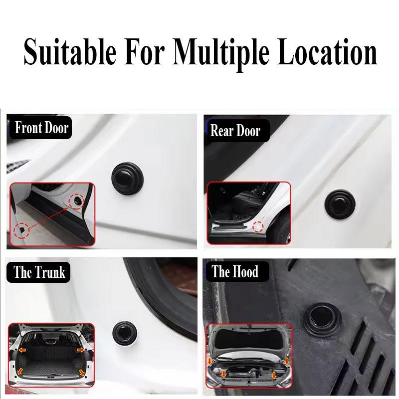 Pentru VW Volkswagen Jetta MK5 Golf 20 Bucăți Silicon Mașină Ușă Anti-Coliziune Amortizor Garnitură Buffer Stickere Pentru Volkswagen VW T