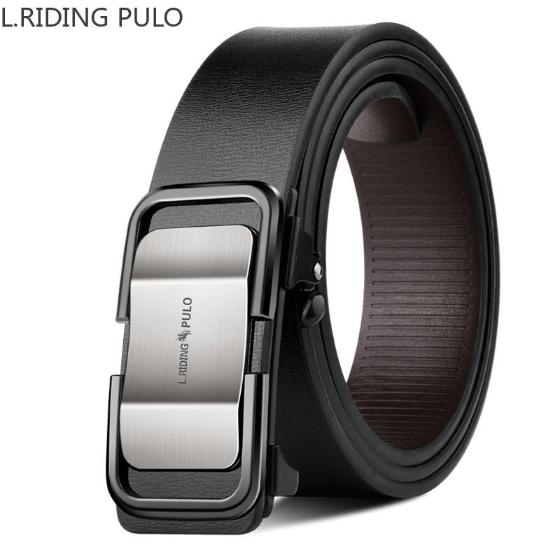 Belt Men's Durable Toothless Inner Wear Automatic Buckle Business Casual Versatile Pants Belt