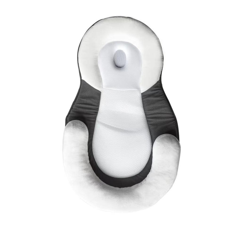 Baby Shaping Pillow, Comfortable Anti-head Tilt Pillow for Babies, Breathable Memory Foam